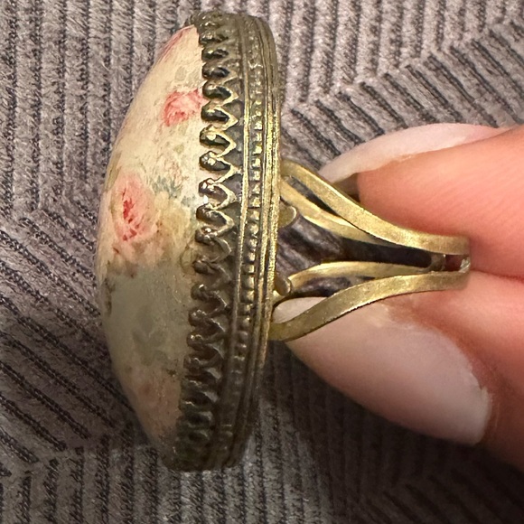 Vintage look Michal Negrin cocktail ring - Picture 3 of 4